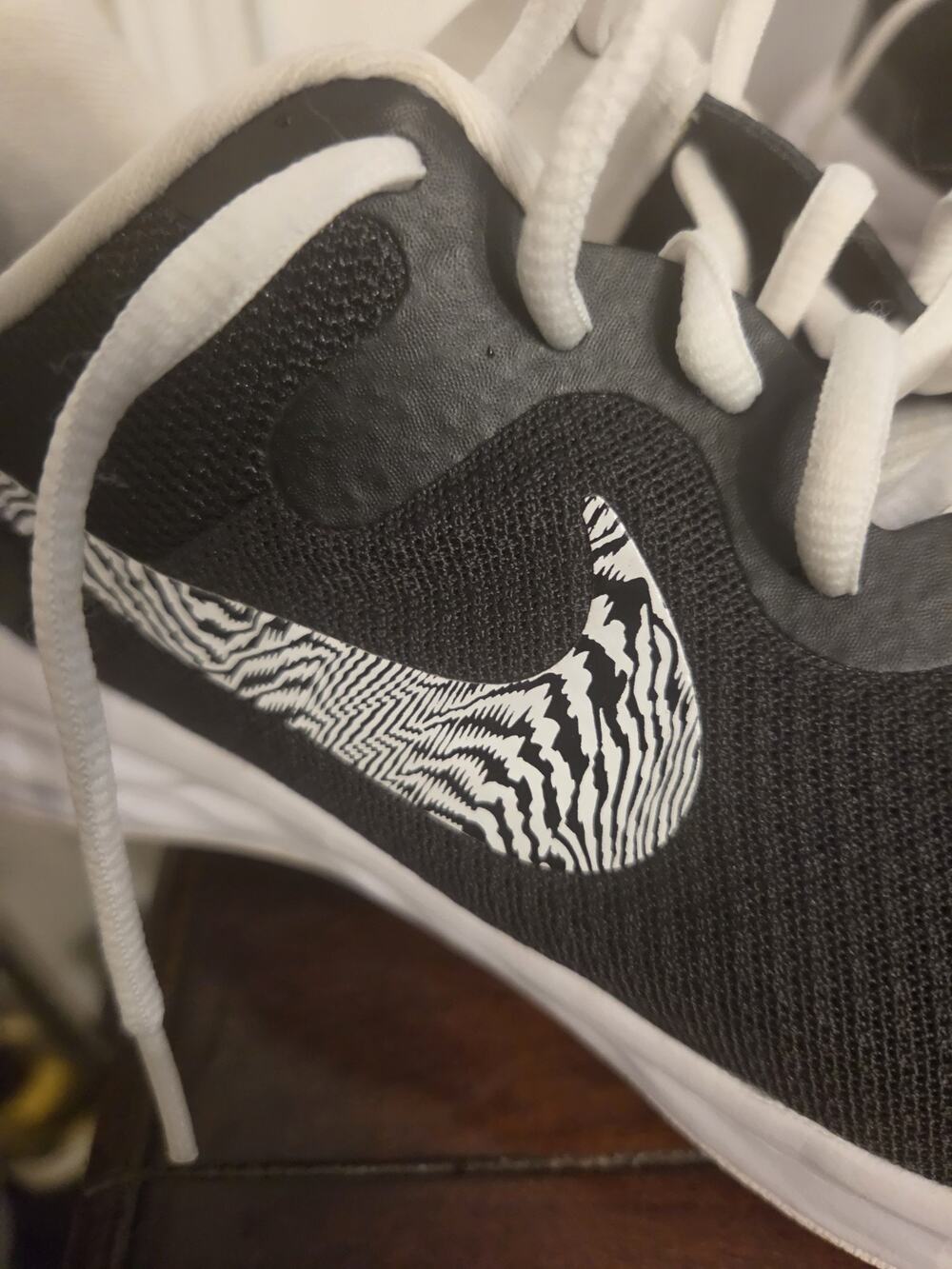 Nike Revolution 6 Next Nature Premium Black Zebra